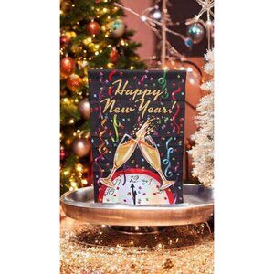 Briarwood Lane Happy New Year Double-Sided House Flag (EUC)